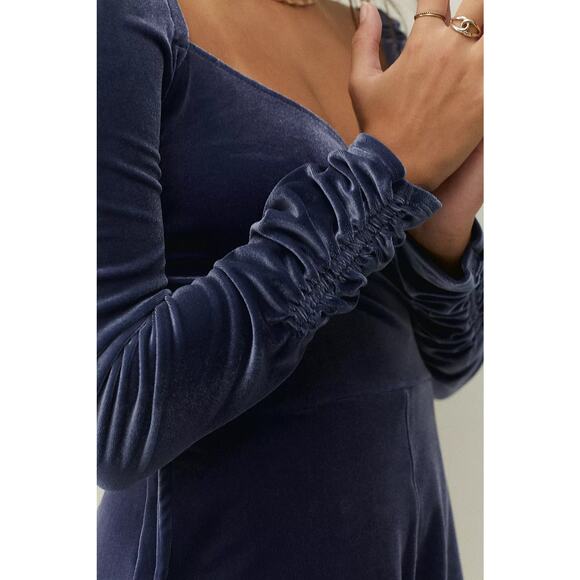 Urban Outfitters Brooklyn velvet playsuit romper M - Picture 3 of 11